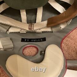 RK Vintage Style Kansas City Chiefs Football Helmet Ed Budde Super Bowl IV 4