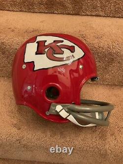 RK Vintage Style Kansas City Chiefs Football Helmet Len Dawson Super Bowl IV 4