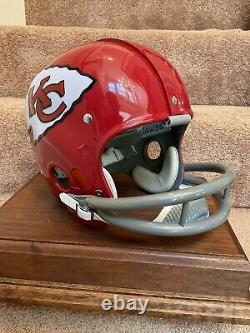 RK Vintage Style Kansas City Chiefs Football Helmet Len Dawson Super Bowl IV 4
