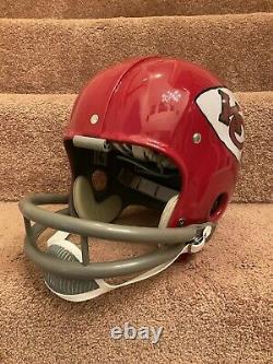 RK Vintage Style Kansas City Chiefs Football Helmet Len Dawson Super Bowl IV 4