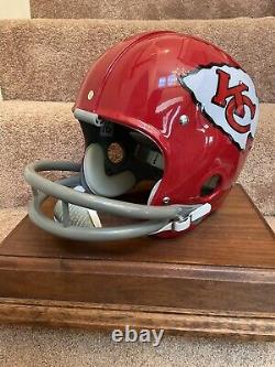 RK Vintage Style Kansas City Chiefs Football Helmet Len Dawson Super Bowl IV 4