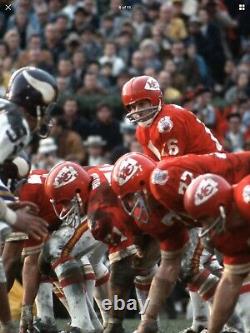 RK Vintage Style Kansas City Chiefs Football Helmet Len Dawson Super Bowl IV 4