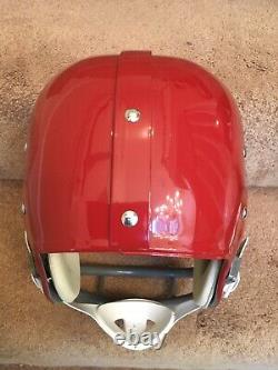RK Vintage Style Kansas City Chiefs Football Helmet Len Dawson Super Bowl IV 4