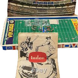 Rare 1970 Tudor NFL Super Bowl Electric Football Chiefs vs Vikings #663