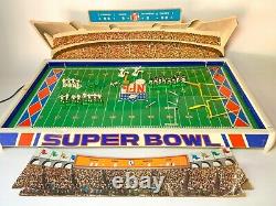 Rare NFL Superbowl Electric Football Game Chiefs/Vikings Model 620 Electric Toy