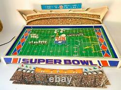 Rare NFL Superbowl Electric Football Game Chiefs/Vikings Model 620 Electric Toy