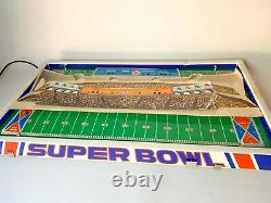 Rare NFL Superbowl Electric Football Game Chiefs/Vikings Model 620 Electric Toy