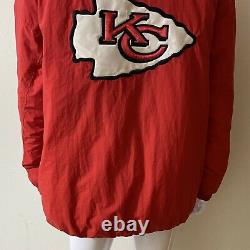 Rare VTG EUC Kansas City Chiefs Starter Red Yellow Puffy Quilted Jacket Mens XL