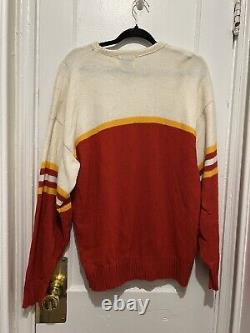 Rare Vintage Sweater Cliff Kansas City Chiefs XL Travis Kelce + Taylor Swift