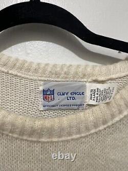 Rare Vintage Sweater Cliff Kansas City Chiefs XL Travis Kelce + Taylor Swift
