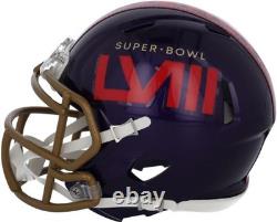 Rashee Rice Kansas City Chiefs Signed Super Bowl LVIII Event Riddell Mini Helmet