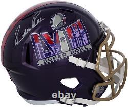 Rashee Rice Kansas City Chiefs Signed Super Bowl LVIII Riddell Replica Helmet