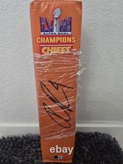 Rashee Rice Signed Kansas City Chiefs Super Bowl LVIII Pylon Full Size Beckett