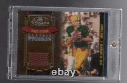 SUPER BOWL I 2006 Donruss Classics Pigskin STARR Packers Chiefs SB Football USED