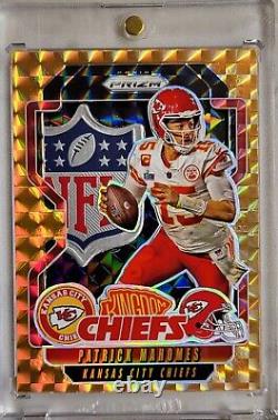 SUPER BOWL Kansas City Chiefs Patrick Mahomes NFL Patch custom art card