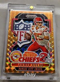 SUPER BOWL Kansas City Chiefs Patrick Mahomes NFL Patch custom art card