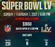 Super Bowl Lv Ticket $3650 Face Kansas City Chiefs Tampa Bay Buccaneers 2/7/2021