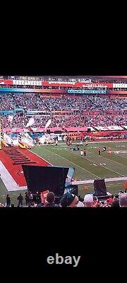 SUPER BOWL LV TICKET $3650 FACE Kansas City Chiefs Tampa Bay Buccaneers 2/7/2021