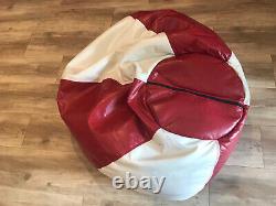 SUPER BOWL! Vtg Kansas City CHIEFS Bean Bag Chair Cover NFL Football Helmet
