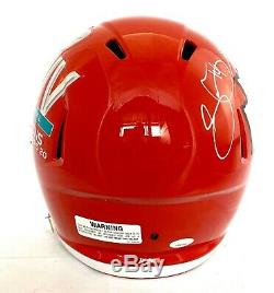 Sammy Watkins Signed Kc Chiefs Super Bowl Speed Fs Helmet Jsa Coa #wpp835341