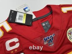 Small Patrick Mahomes Vapor Limited Jersey Super Bowl LIV 54 Stitched Chiefs