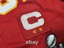Small Patrick Mahomes Vapor Limited Jersey Super Bowl LIV 54 Stitched Chiefs