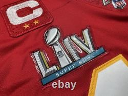 Small Patrick Mahomes Vapor Limited Jersey Super Bowl LIV 54 Stitched Chiefs