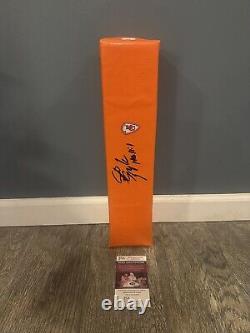 Steve Spagnuolo Signed Touchdown Pylon Kansas City Chiefs Super Bowl Jsa Coa