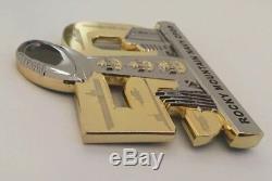 Super Bowl 50 Chief Navy Cpo Challenge Coin NFL Broncos Manning Elway Non Nypd