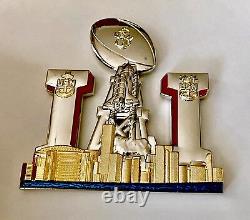 Super Bowl 51 LI Houston Texas Chief CPO Navy Challenge Coin Patriots Tom Brady