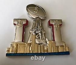 Super Bowl 51 LI Houston Texas Chief CPO Navy Challenge Coin Patriots Tom Brady