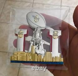 Super Bowl 51 LI Houston Texas Chief CPO Navy Challenge Coin Patriots Tom Brady