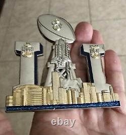 Super Bowl 51 LI Houston Texas Chief Cpo Navy Challenge Coin Patriots Tom Brady