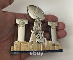 Super Bowl 51 LI Houston Texas Chief Cpo Navy Challenge Coin Patriots Tom Brady