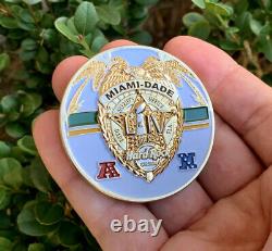 Super Bowl 54 LIV Miami Dade Police Kansas City KC Chiefs Challenge Coin Mahomes