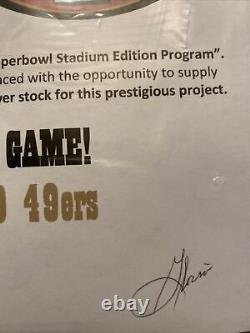 Super Bowl 54 LIV National Stadium 2020 Program S. F. 49ers K. C Chiefs