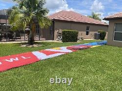 Super Bowl 55 LV 100 Ft Scrim Memorabilia Tampa Bay Banner Buccaneers Chiefs