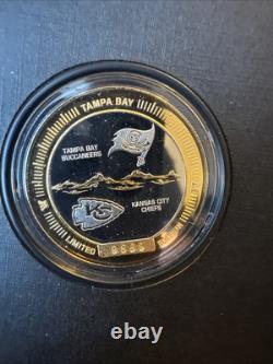Super Bowl 55 Official Game Coin- Chiefs vs Buccaneers LV -00660 Low #