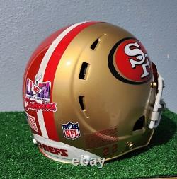Super Bowl 58 Champs Chiefs / 49ers custom full size medium helmet