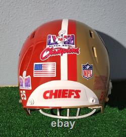 Super Bowl 58 Champs Chiefs / 49ers custom full size medium helmet