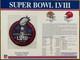 Super Bowl 58 Nfl Patch/stat Panel Off. Collectors Album Panel-read Description