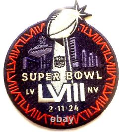 Super Bowl 58 NFL Patch/Stat Panel Off. Collectors Album Panel-Read Description