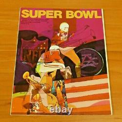 Super Bowl IV 1970 Kansas City Chiefs vs Minnesota Vikings Program Very Clean