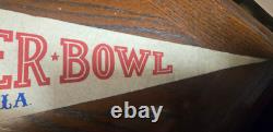Super Bowl IV (4) Pennant Kansas City Chiefs vs Minnesota Vikings New Orleans