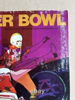 Super Bowl IV 4 Programme Kansas City Chiefs v Minnesota Vikings NFL