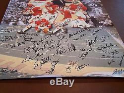 Super Bowl IV Kansas City Chiefs Signed 24x36 Art Print Stram Dawson Ap #ed