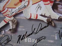 Super Bowl IV Kansas City Chiefs Signed 24x36 Art Print Stram Dawson Ap #ed