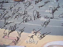 Super Bowl IV Kansas City Chiefs Signed 24x36 Art Print Stram Dawson Ap #ed