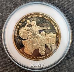 Super Bowl I Gold Flip Coin Green Bay Packers Kansas City Chiefs