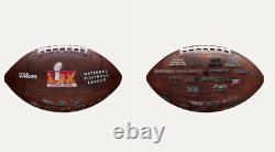 Super Bowl LIX 59 Philadelphia Eagles Chiefs Wilson Throwback Football Full Size